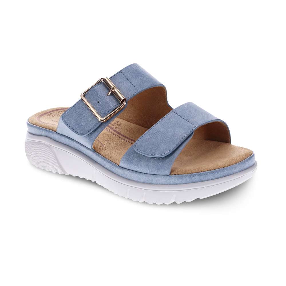 Rage Slide Sandal - Pale Blue
