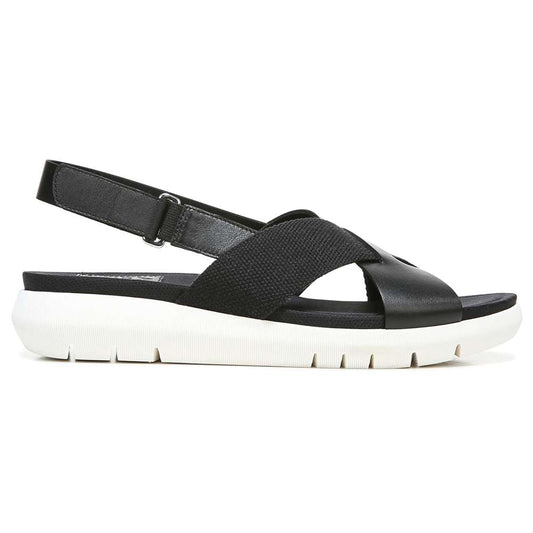 Lilac Backstrap Sandal - Black