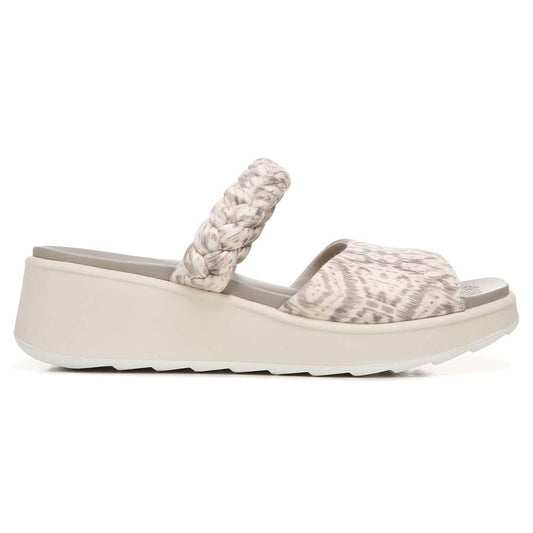 New Wave Slide Sandal - Natural Ikat