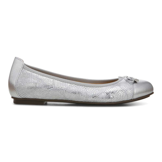 Minna Ballet Flat - Silver Snake