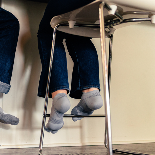 Lifestyle image for Bunion Relief Sock (BR4) - Grey