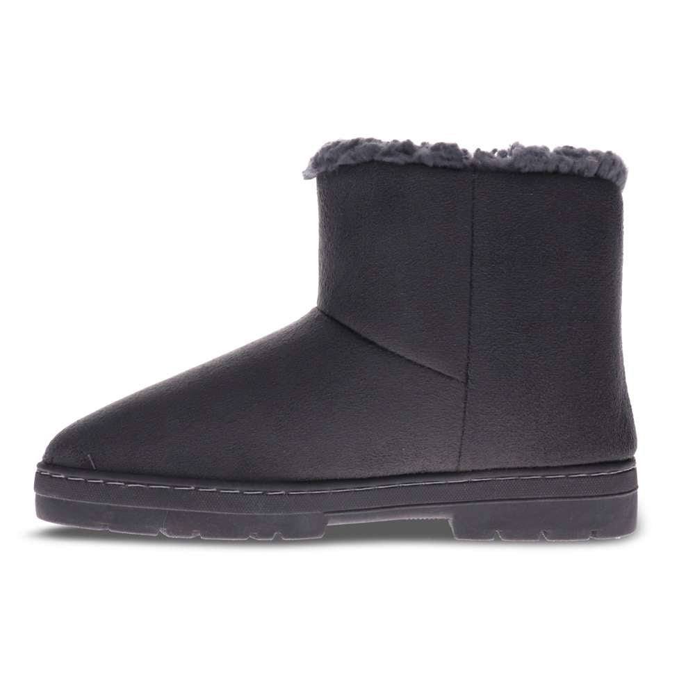 Fluffy Slipper - Dark Grey