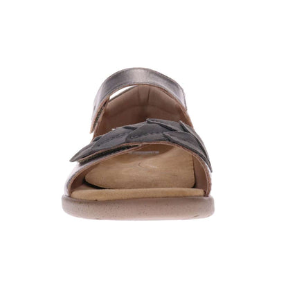 Fonda Closed Heel Sandal - Pewter