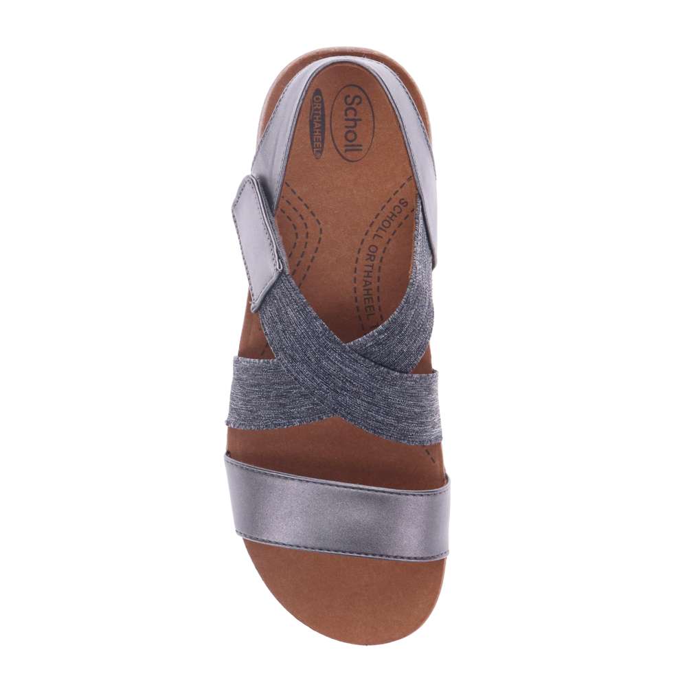 Alamosa Back Strap Sandal - Pewter