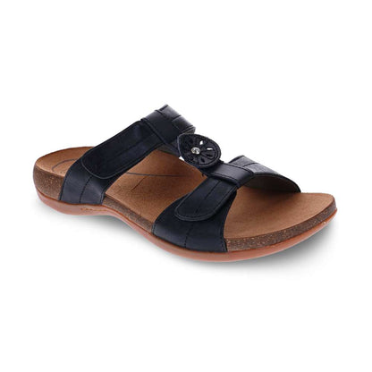 Alison Slide Sandal - Black