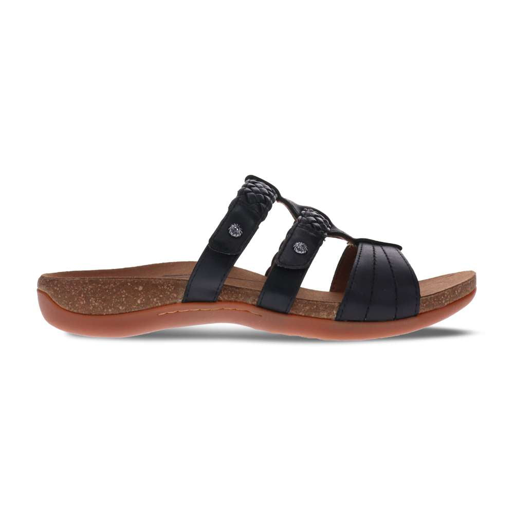 Anson Slide Sandal - Black
