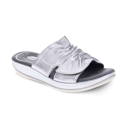 Cora Slide Sandal - Pewter