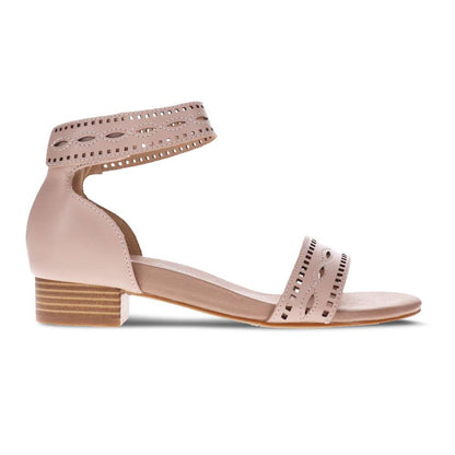 Gail Closed Heel Sandal - Blush