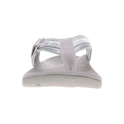 Selena Toe Post Sandal - Silver