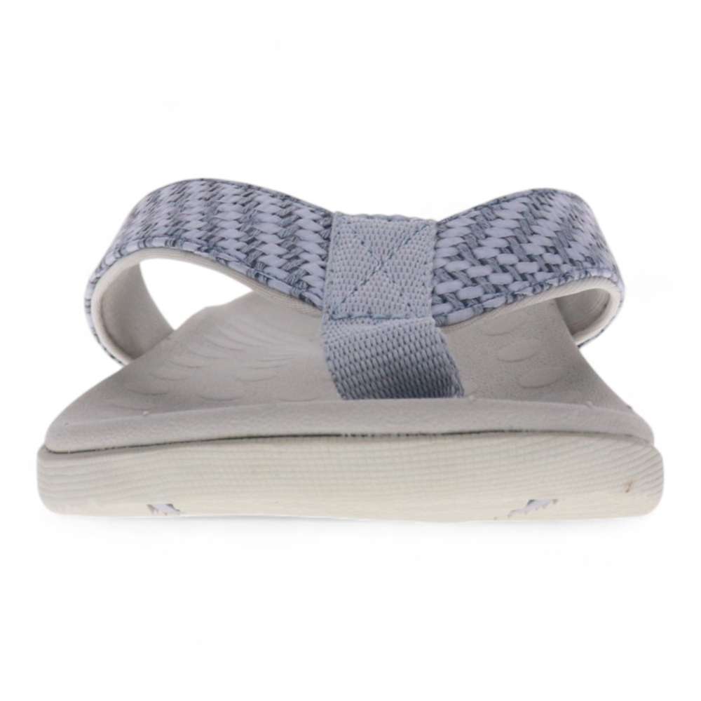 Sonoma Raffia Toe Post Sandal - Denim