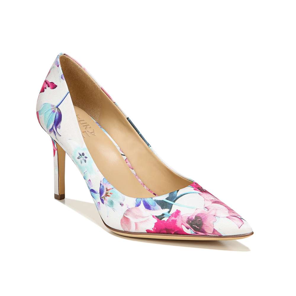 Anna Pump - Pink Floral