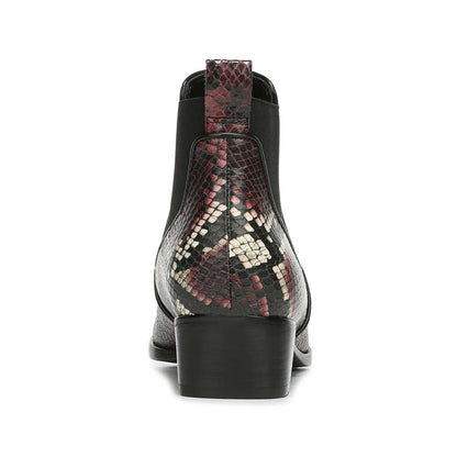 Hailey Bootie - Red Snake