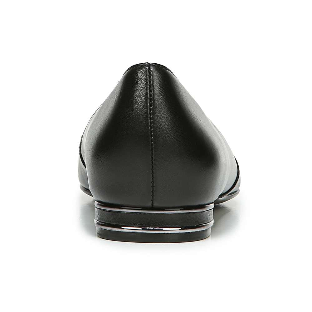 Havana Flat - Black Leather