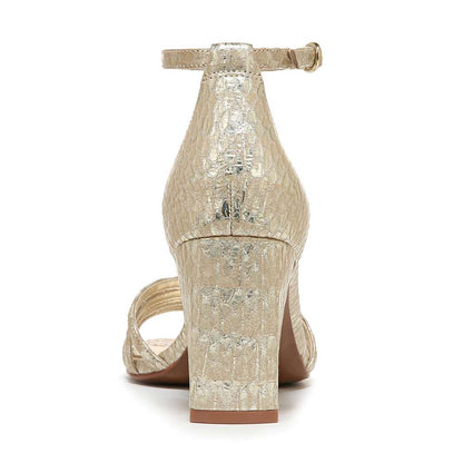 Thena Dress Sandal - Gold Metallic
