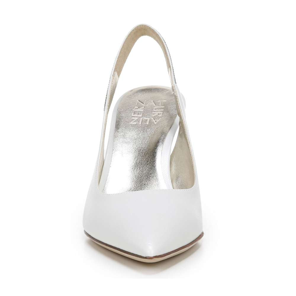 Aleah Slingback Pump - White