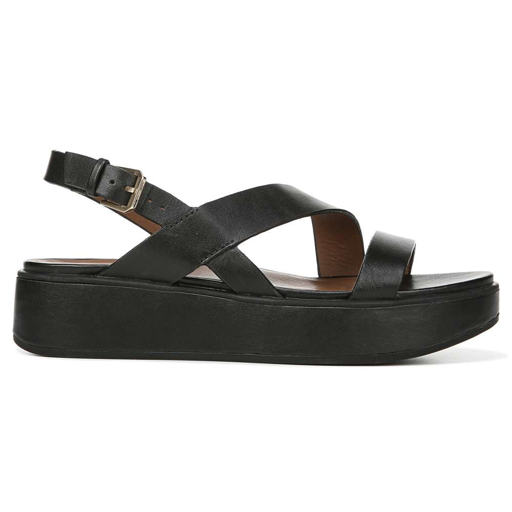 Charlize Platform Sandal - Black