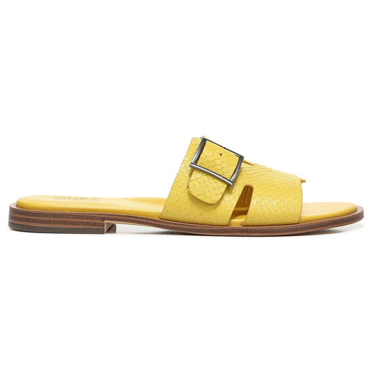 Faryn Slide Sandal - Daisy Yellow