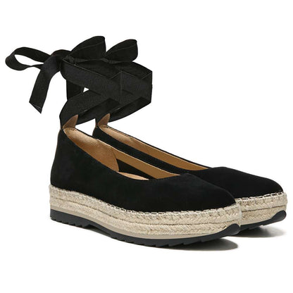 Impress Espadrille Flat - Black