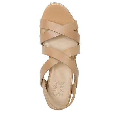 Unique Wedge Sandal - Bamboo