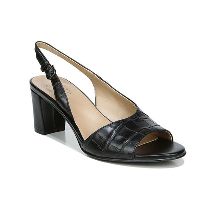Vale Slingback - Black Croc