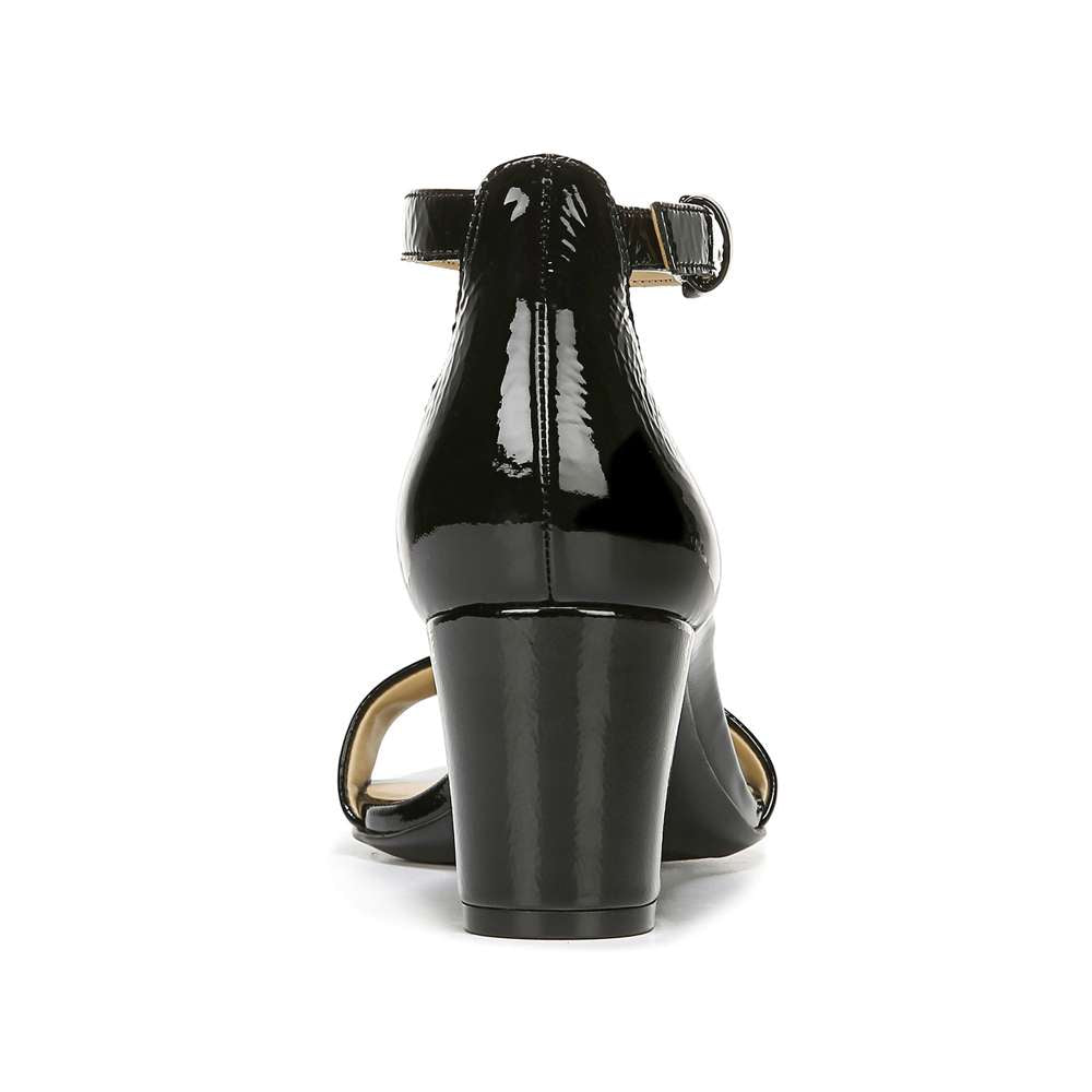 Vera Dress Sandal - Black Patent Leather