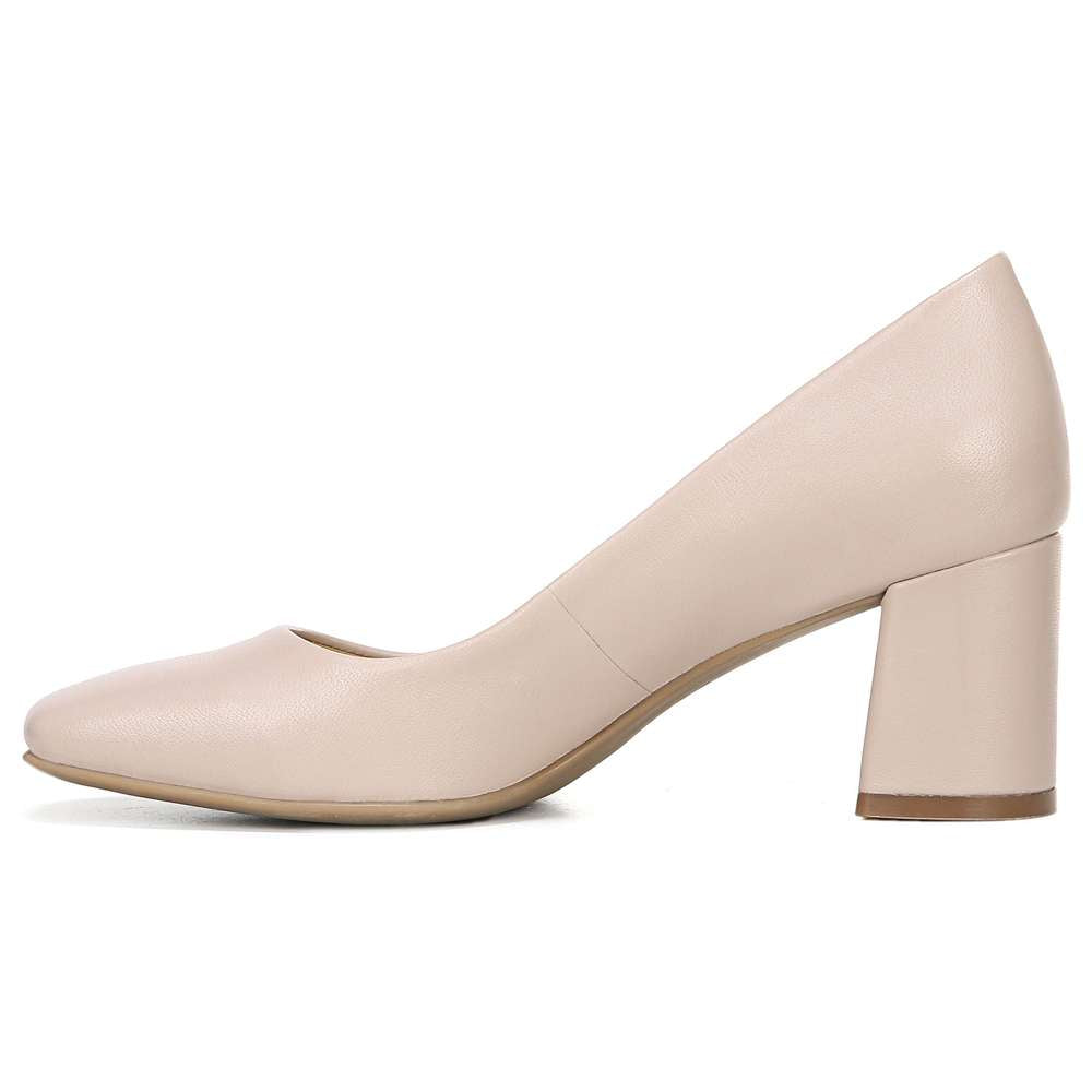 Willow Block Heel - Soft Marble