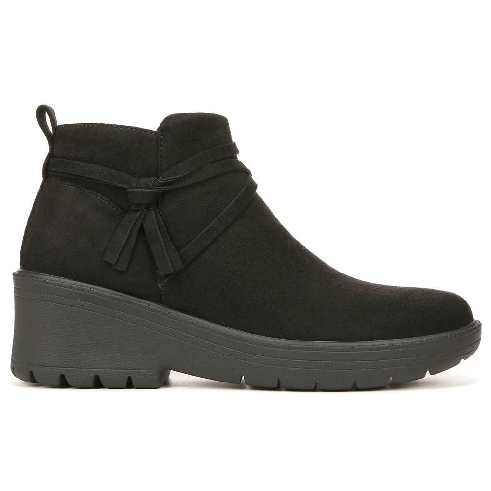 Blaine Ankle Bootie - Black Stretch