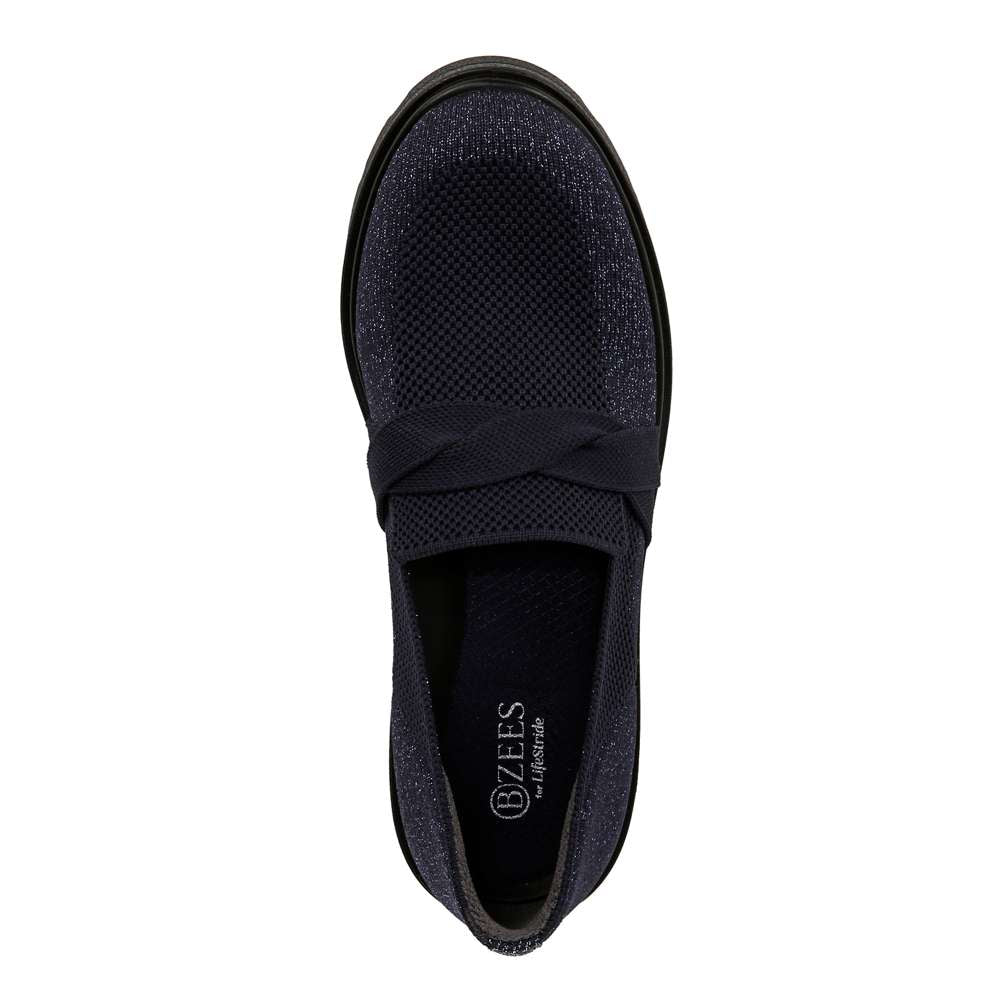 Muse Bow Loafer - Navy