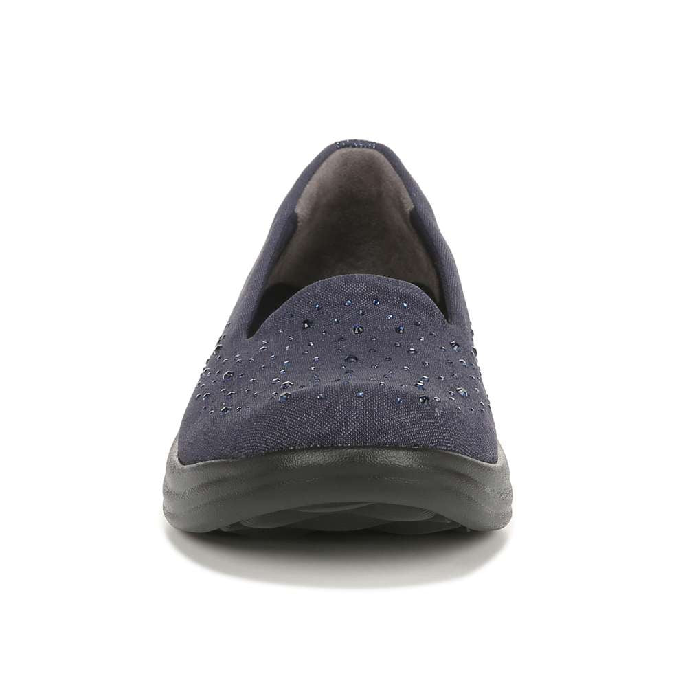 Poppyseed 3 Slip-On - Navy Blazer Rhinestone