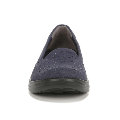 Poppyseed 3 Slip-On - Navy Blazer Rhinestone