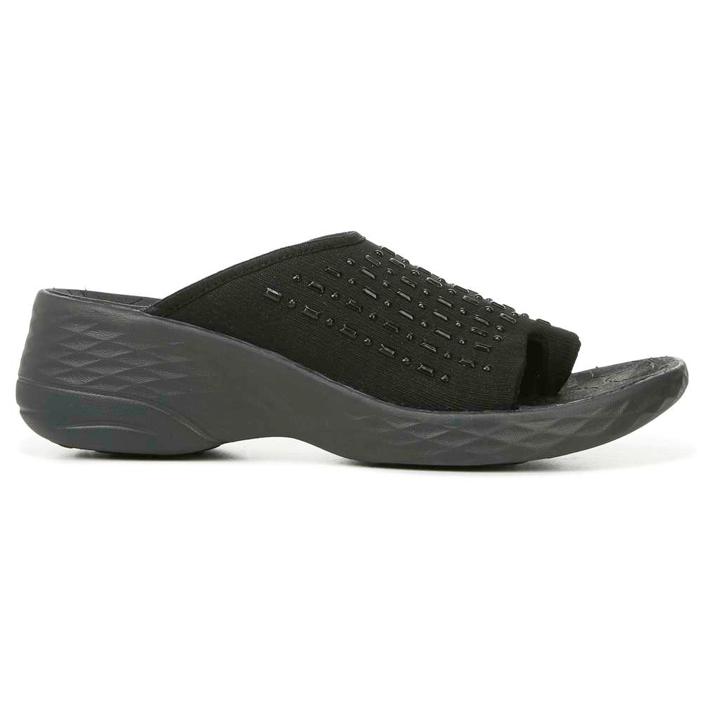Jellybean Wedge Sandal - Black