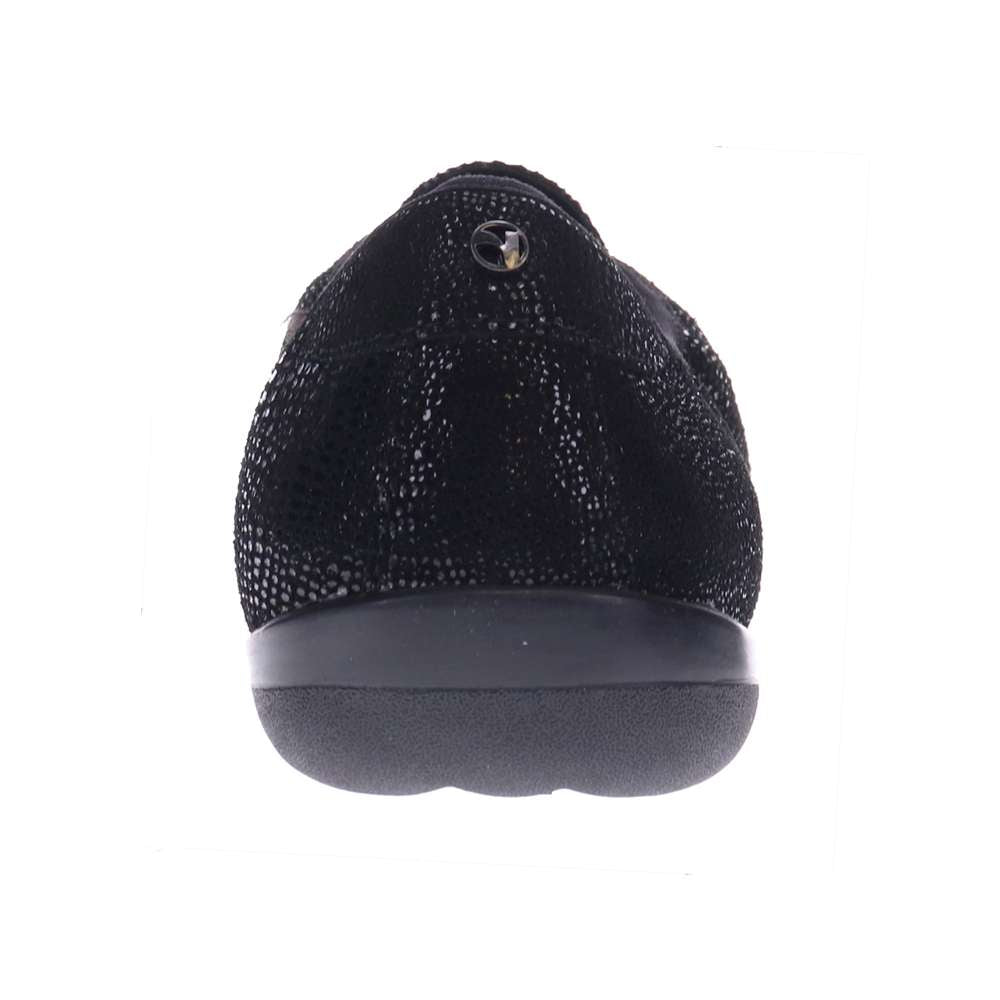 Lyon Lace-Up - Black Lizard