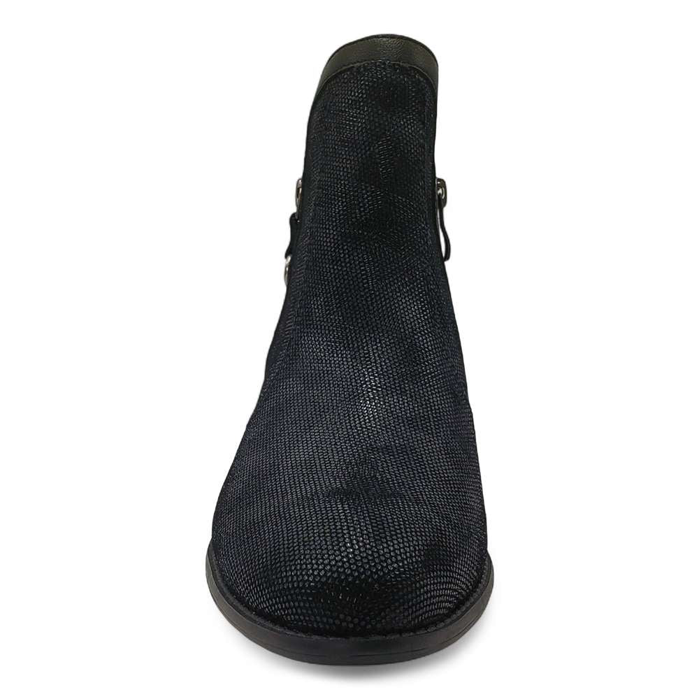 Siena II Bootie - Black Angle