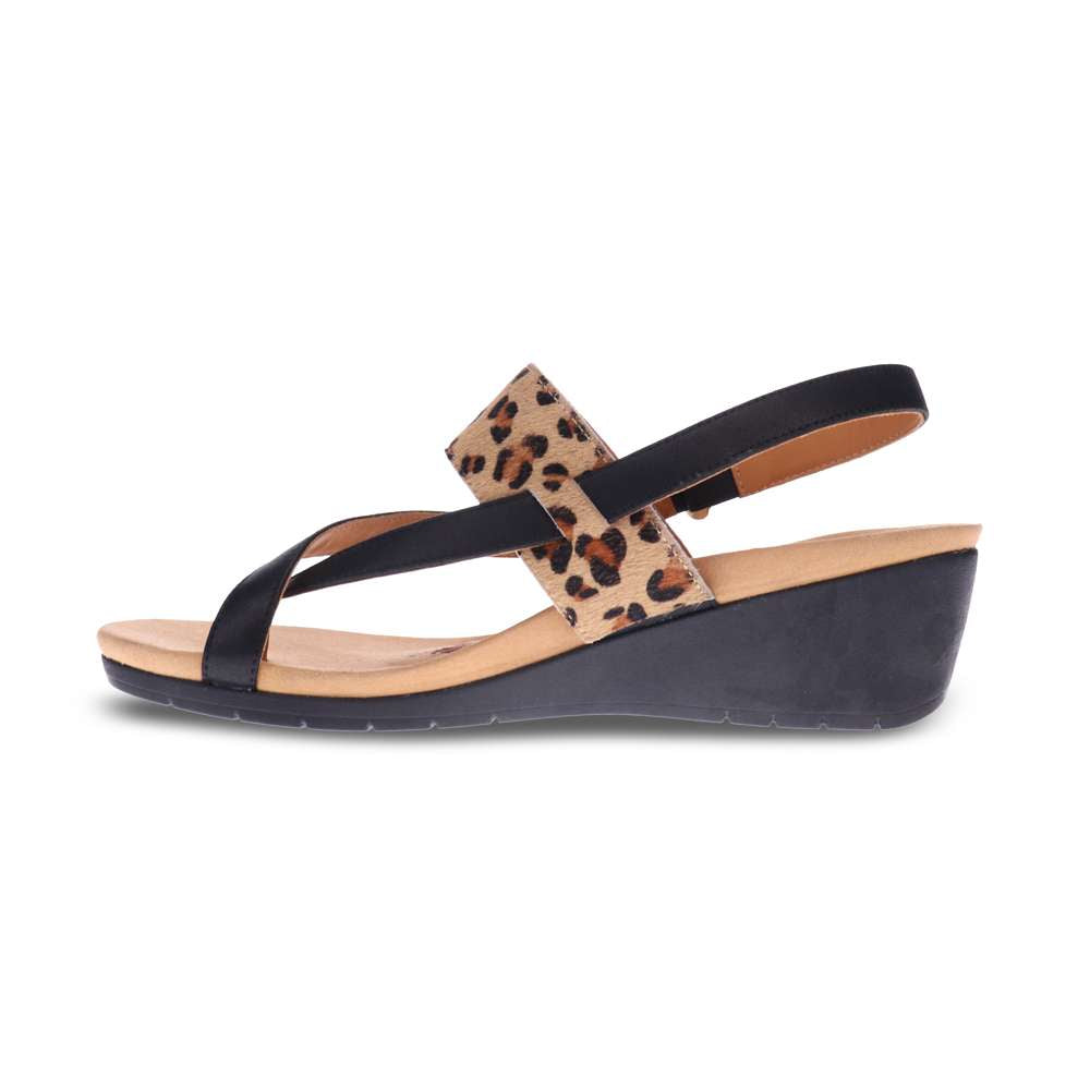 Honolulu Backstrap Wedge - Leopard