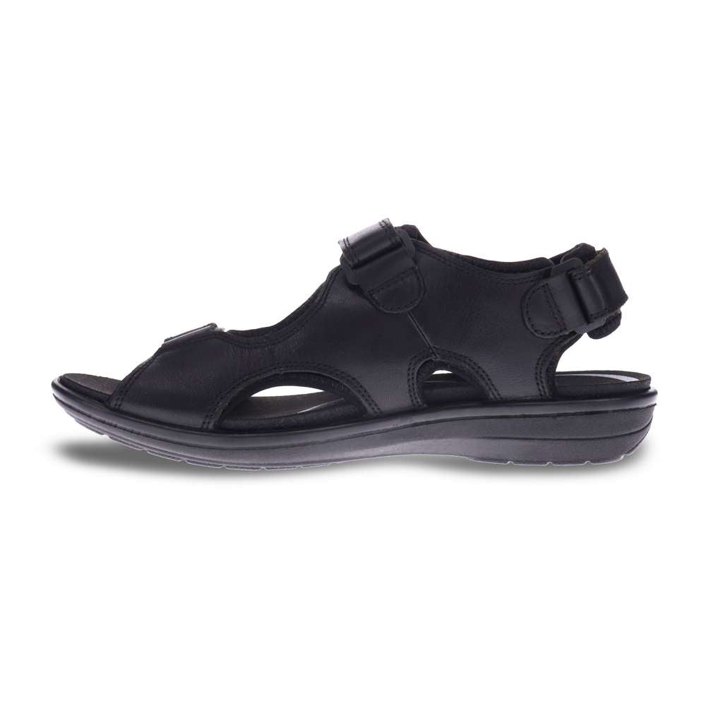 Montana Backstrap Sandal - Black