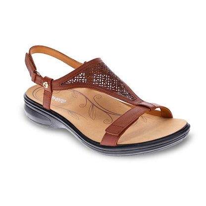 Santa Fe Back Strap Sandal - Cognac