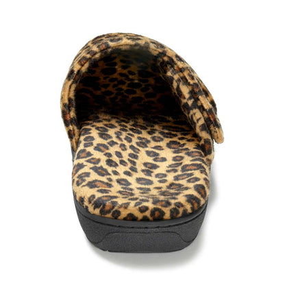 Gemma Mule Slippers - Tan Leopard