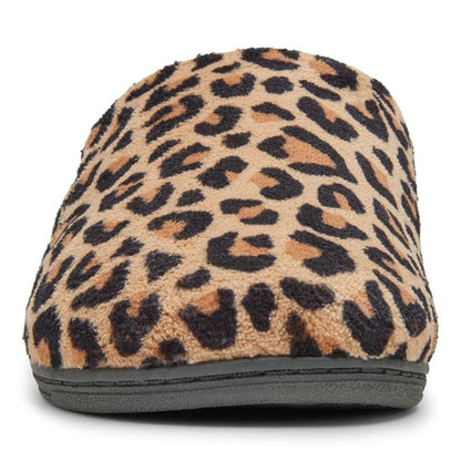 Gemma Mule Slippers - Natural Leopard