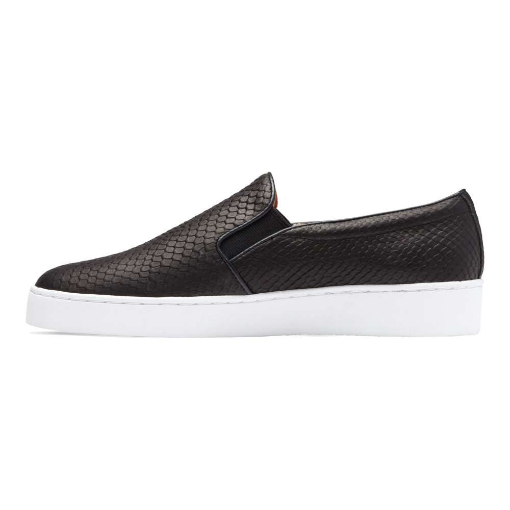 Midi Snake Slip-On - Black Snake