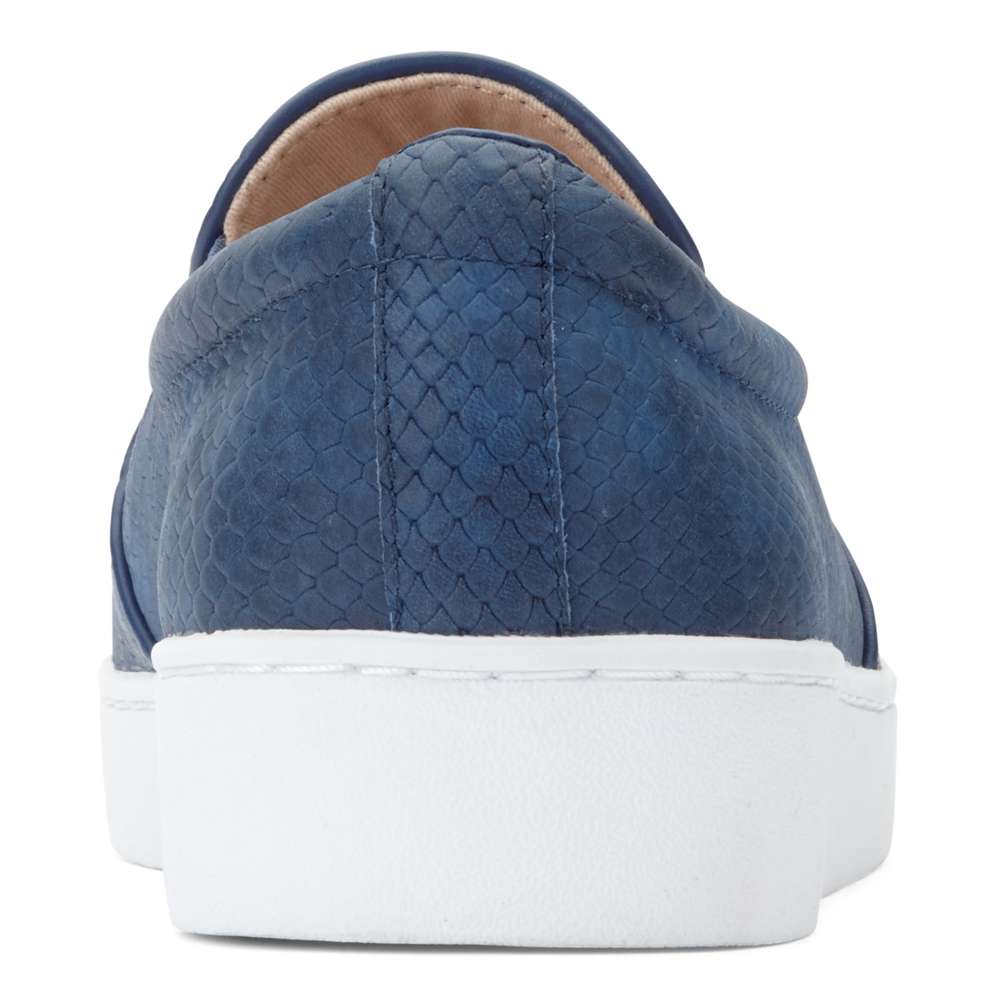 Midi Snake Slip-On - Blue Snake