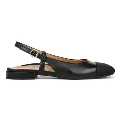 Petaluma Slingback Flat - Black