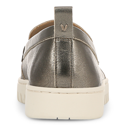 Uptown Loafer - Gunmetal Leather