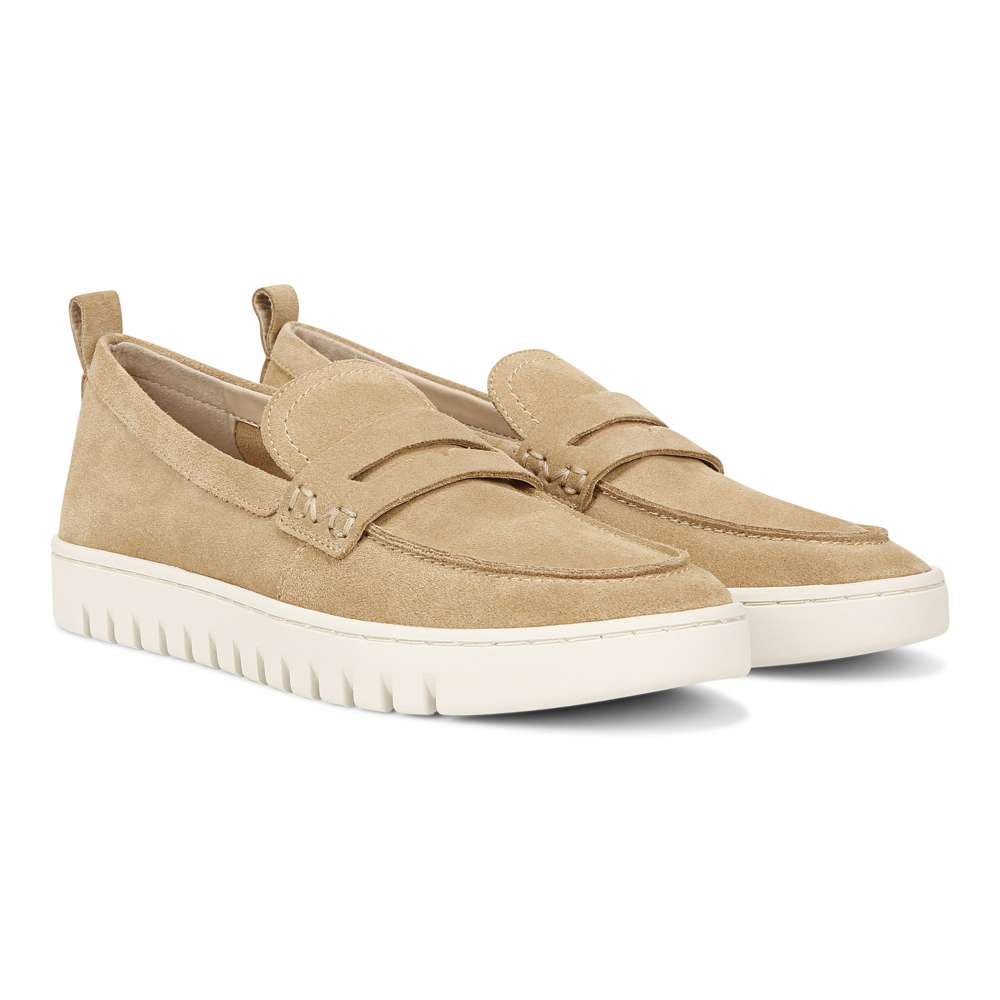 Uptown Loafer - Sand Suede