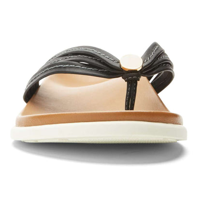 Catalina Toe Post Sandal - Black