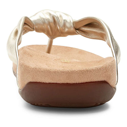Pippa Toe Post Sandal - Champagne