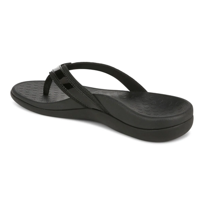 Tide Women's Toe Post Sandal - Black