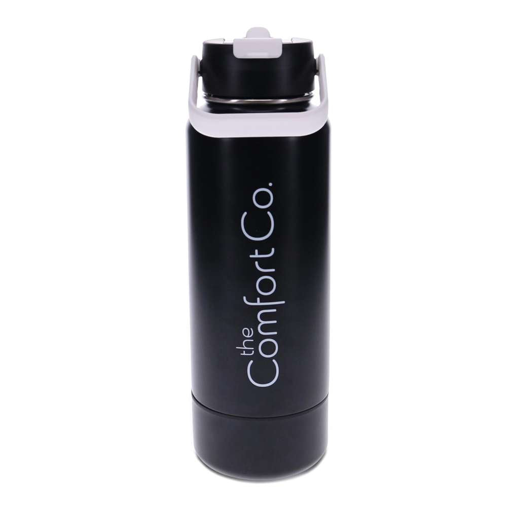 The Comfort Co Insulated Water Bottle - Black